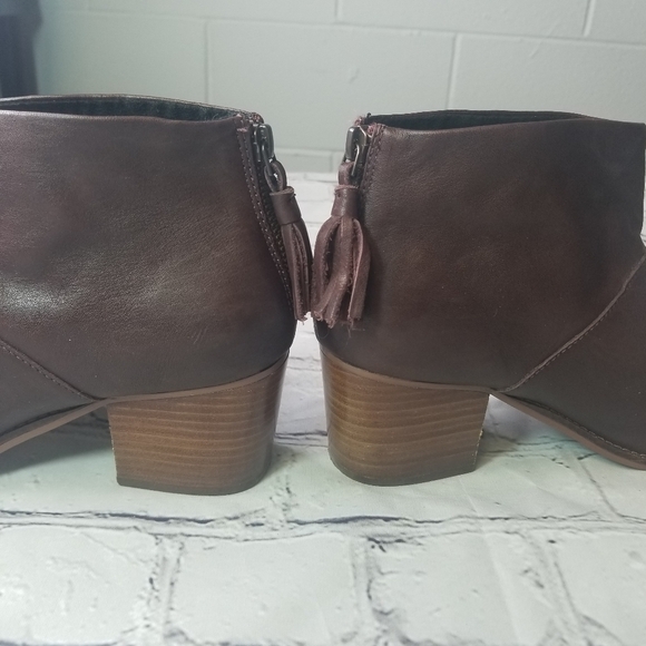 Toms Leila carpe diem eather ankle boots - Picture 5 of 8